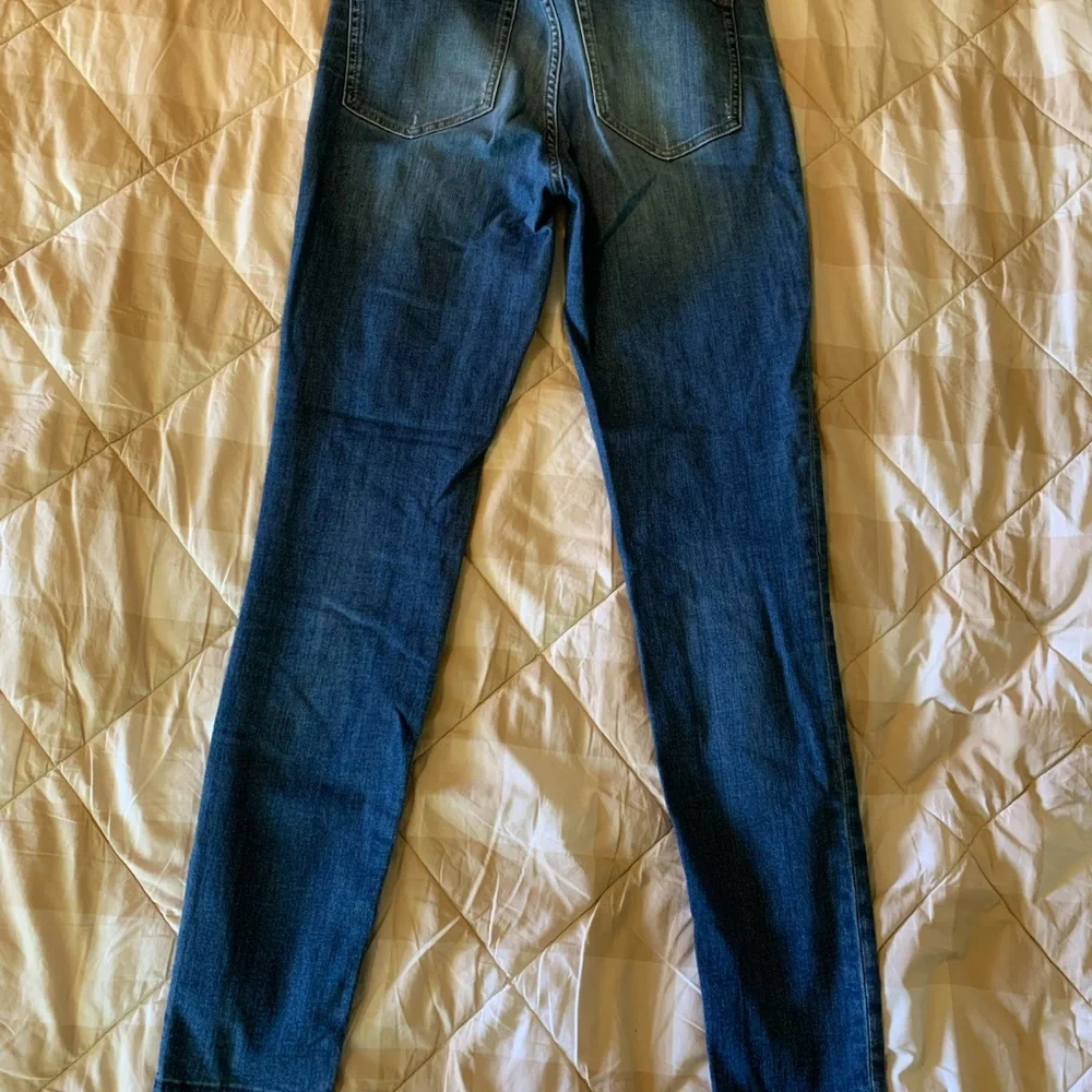 J. Crew 10” High-Rise Toothpick Skinny Blue Jeans Size 28T